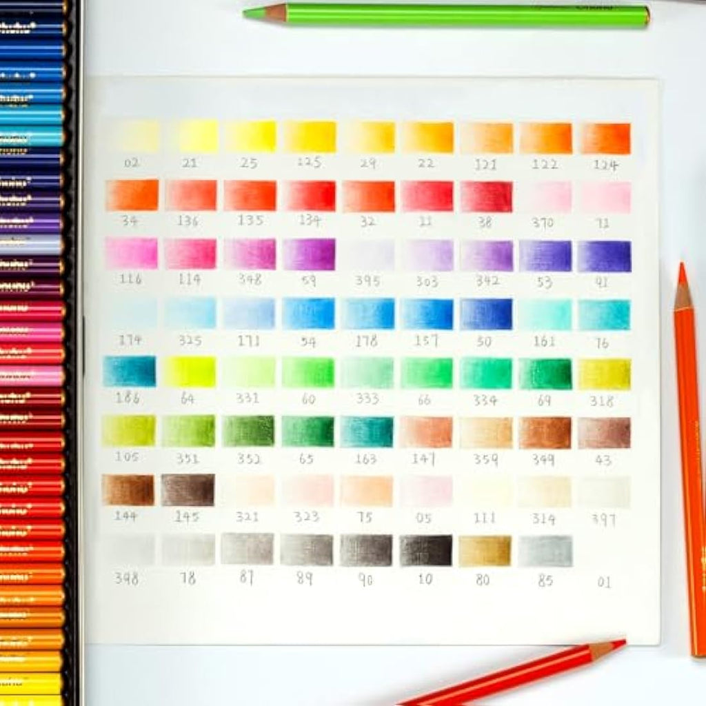 Ohuhu 72 Colouring Pencils | Oil-Based Soft Core Professional Set