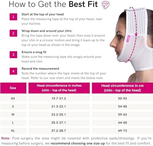 Lipoelastic FM Extra | Post-Surgical Chin and Neck Compression Mask