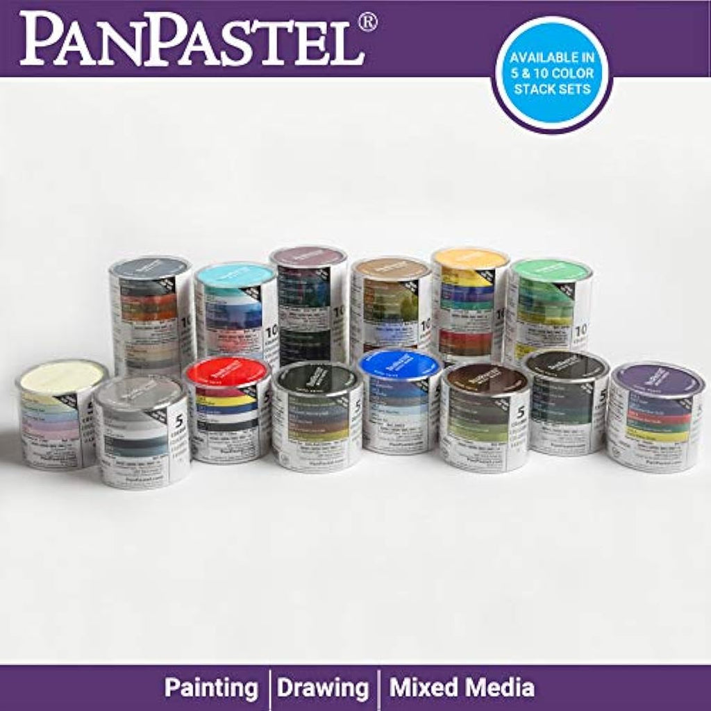 PanPastel 5 Colour Starter Painting Set – Professional Artist Pastels