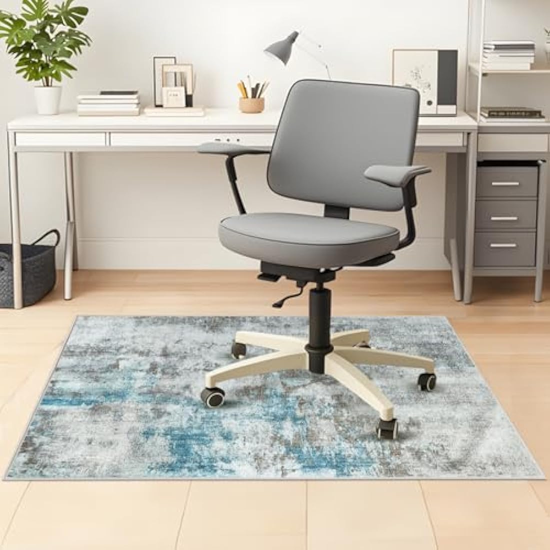 AmiRest Office Chair Mat 90x120cm | Anti-Slip Hardwood Floor Protector