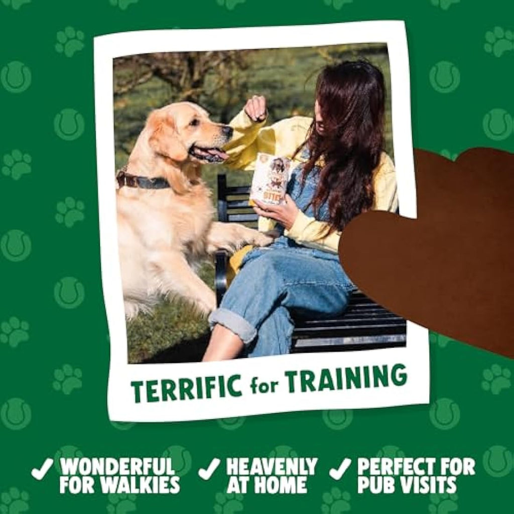 Denzel's Vegan Dog Training Treats | Peanut Butter & Banana | 10x100g