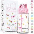 HydroKids Kids Water Bottle with Straw – 400ml BPA Free Leakproof