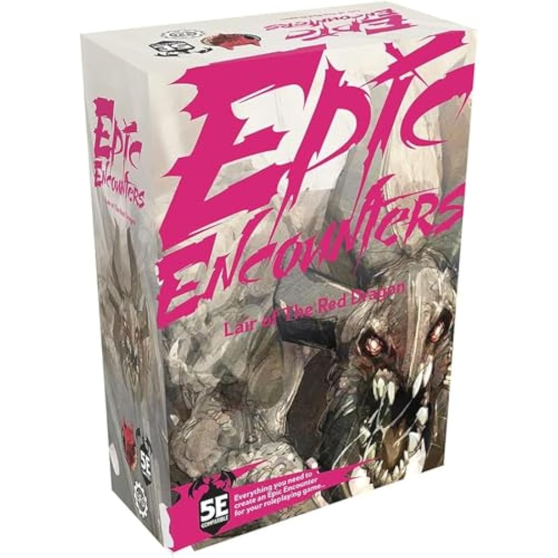 Epic Encounters: Lair of the Red Dragon 5E RPG Set with Boss Miniature