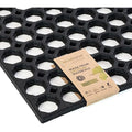 Honeycomb Rubber Doormat – Heavy Duty Outdoor Boot Scraper