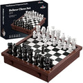 APOSTROPHE Games Deluxe Chess Set – 1,024 Pcs Building Block Board