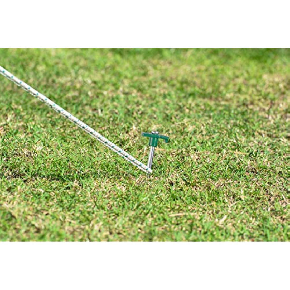 Balinco 48x Anti-Rust Ground Anchors – 25cm Galvanised Steel Pegs