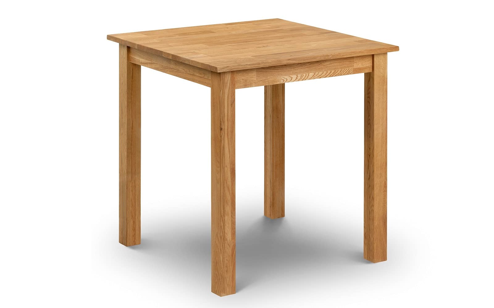 Julian Bowen Coxmoor Square Dining Table – Solid Oak Wood, 75cm