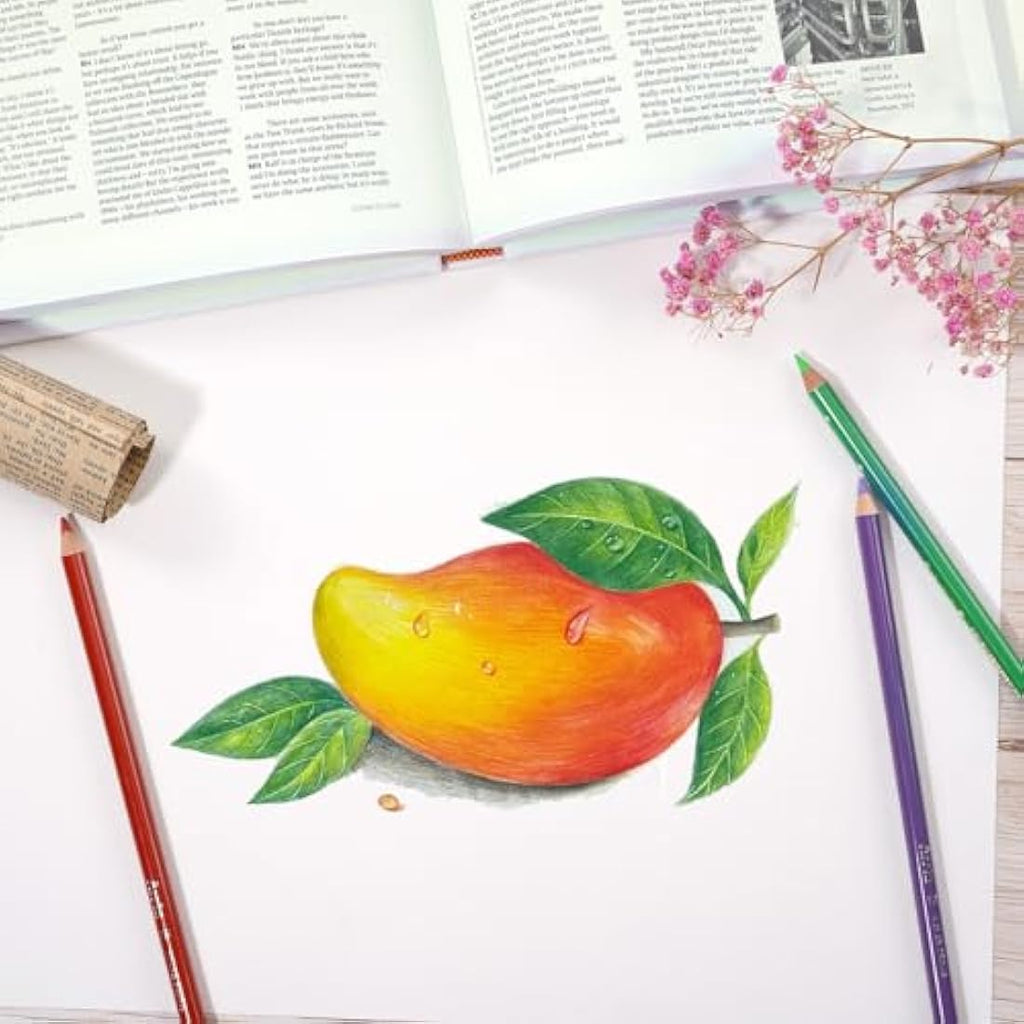 Arrtx 126 Coloured Pencils Set – Professional Soft Core Drawing Pencils