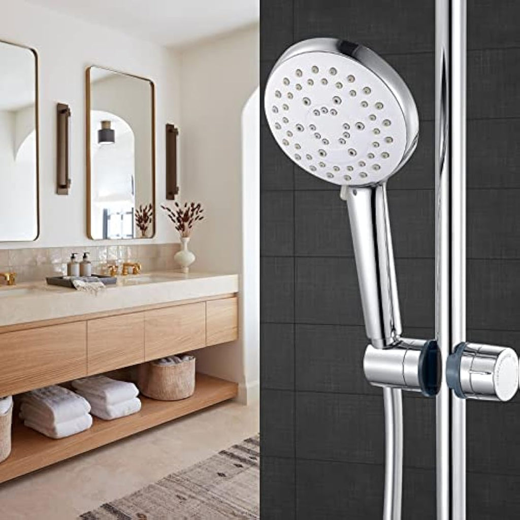 Adjustable Shower Head Holder | 16-19mm Chrome Bracket
