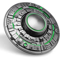 UFO Fidget Spinner – Glow in the Dark Metal Stress Relief Toy
