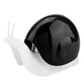 Snail Shape Refillable Liquid Soap Dispenser - Black PP