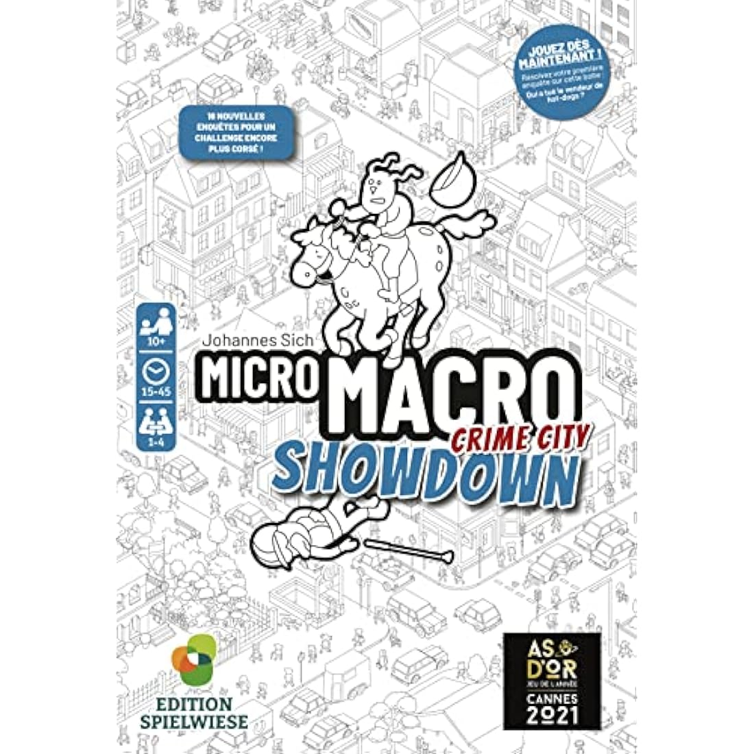 Micro Macro: Crime City – Tricks Town | Jeu d'Observation et Déduction