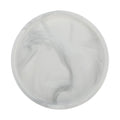Cabilock Vanity Tray Marble Design Ceramic Storage Plate 7 Inches Elegant Home Adornment Skid-resistant Marble Tray - image 1