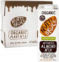 Nutty Bruce Unsweetened Activated Almond Milk – Organic & Vegan (6 x 1L)