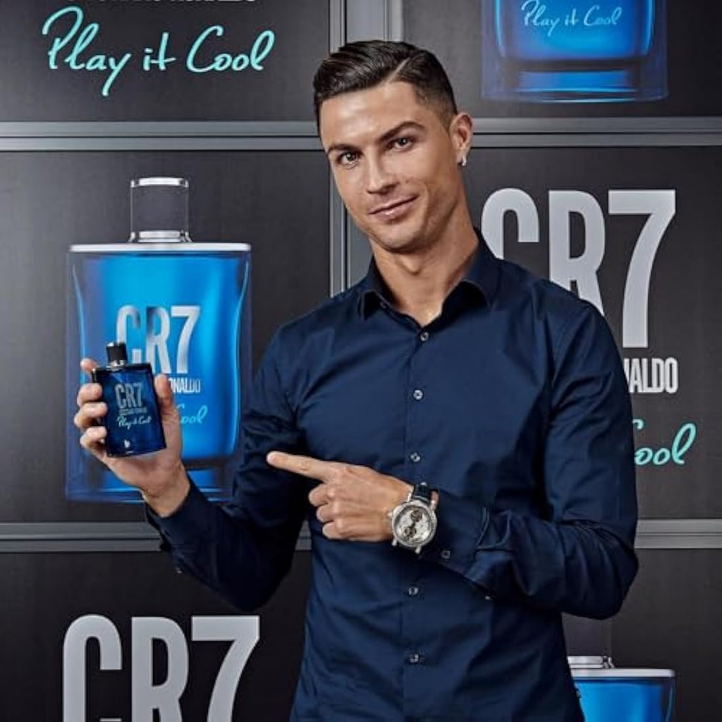 CR7 Cristiano Ronaldo Play It Cool Eau De Toilette - Men's Sporty Scent