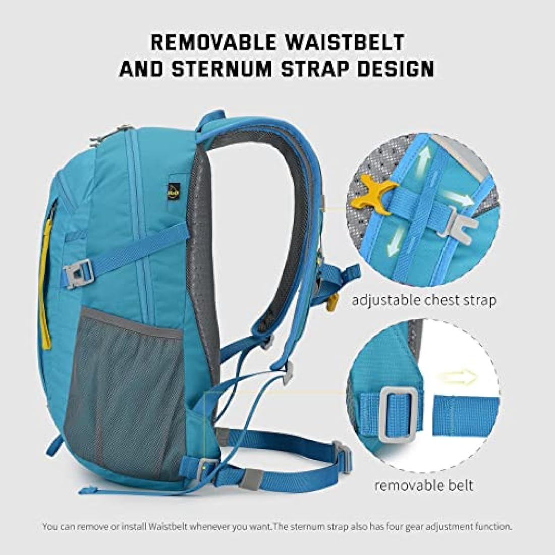 SKYSPER 20L Hiking Backpack | Lightweight Travel Daypack - Blue