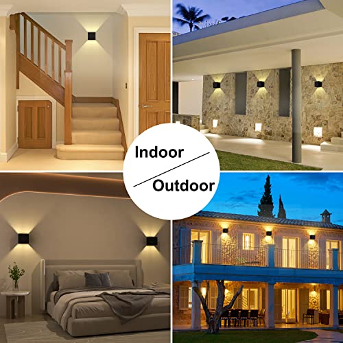 Jolof Store 7W LED Outdoor Wall Light – Modern Aluminum IP65 Sconce