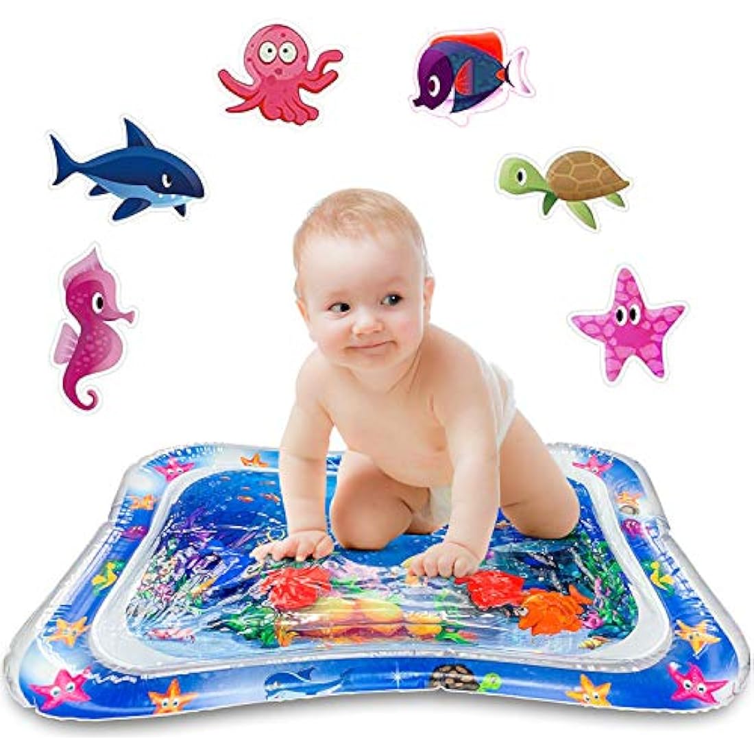 Inflatable Tummy Time Water Mat – Sensory Baby Play Mat