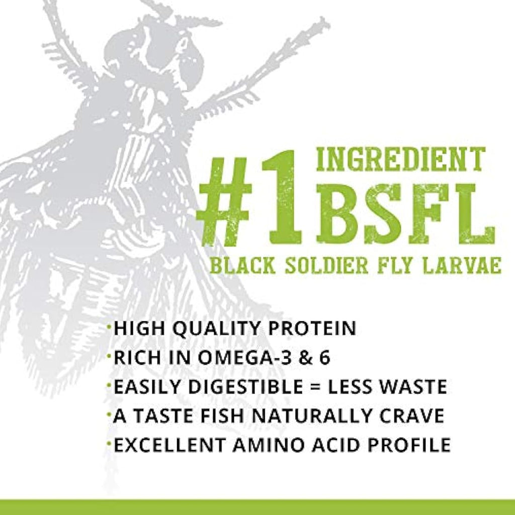 Fluval Bug Bites Bottom Feeder Fish Food – Insect Larvae Formula, 130g