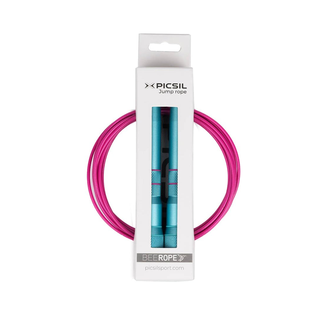 PICSIL BEE High Speed Skipping Rope – Aluminum Self-Adjusting Jump Rope