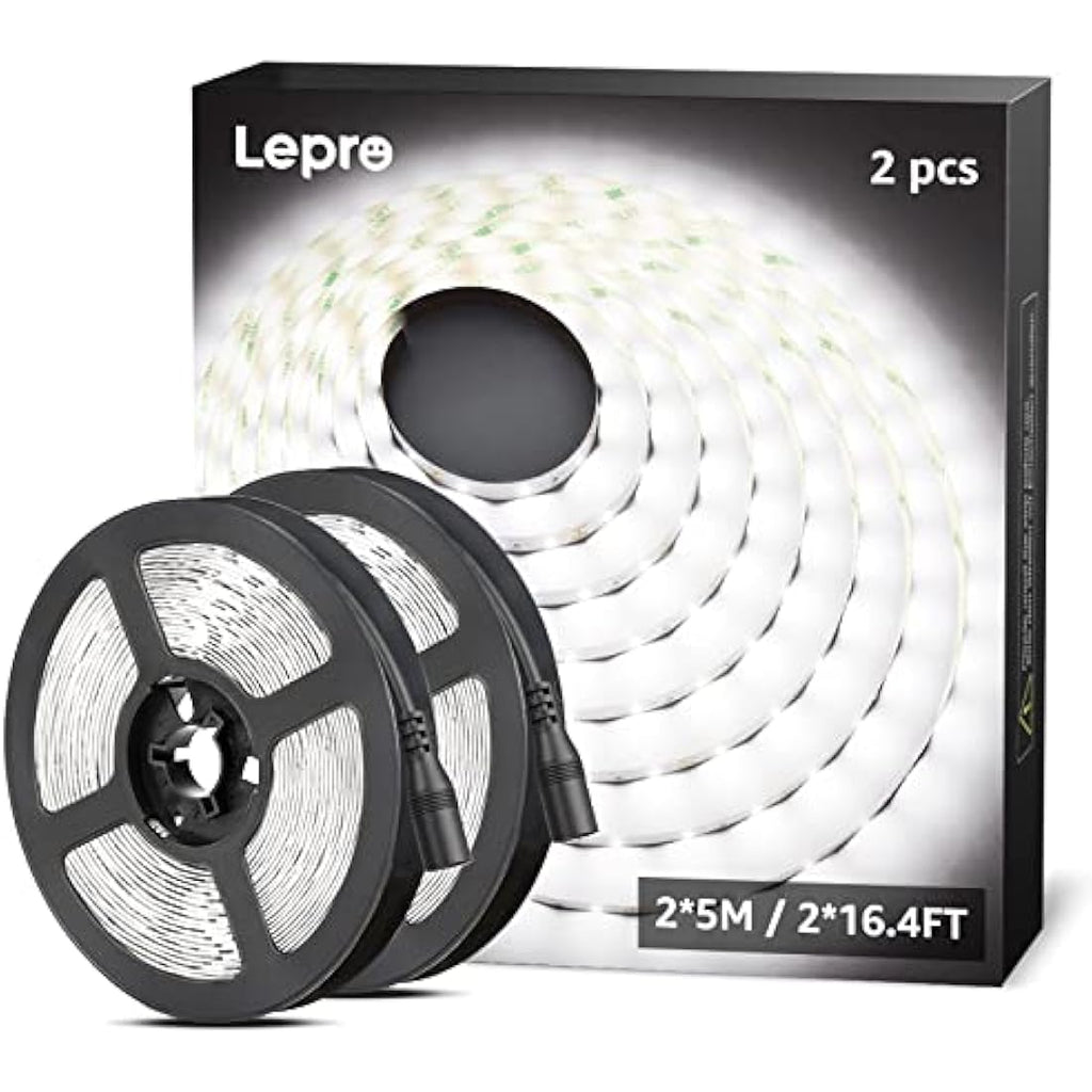 Jolof Store LED Strip Light – 10M Bright White 6000K Tape Light