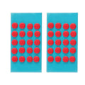 VOANZO 40pcs Mouse Feet Pads Anti-Slip Mouse Skates Universal 6mm Smooth Round Adhesive Mouse Bottom Stickers Self-Adhesive Teflon Mouse Feet