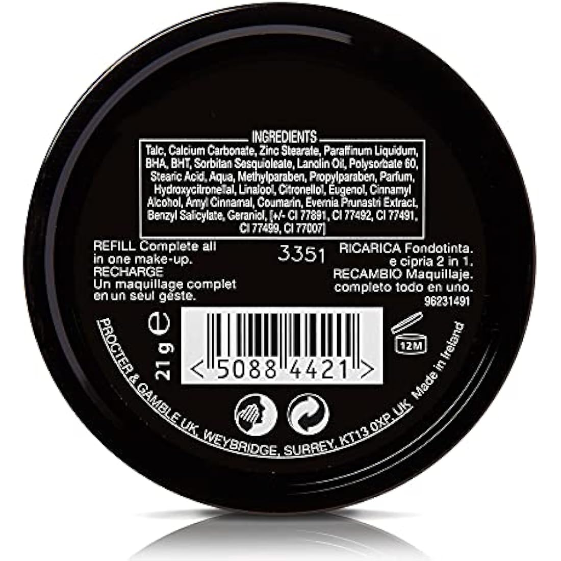 Max Factor Cream Puff Pressed Powder – 53 Tempting Touch Matte Finish