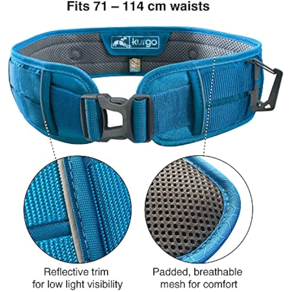 Kurgo RSG Hands-Free Dog Walking Belt – Adjustable MOLLE Utility Belt
