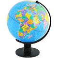 Exerz 30cm Educational World Globe | Rotating Political Map Desktop Tool