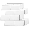 DEWOO White Subway Peel and Stick Wall Tiles – 10-Sheet Adhesive Backsplash