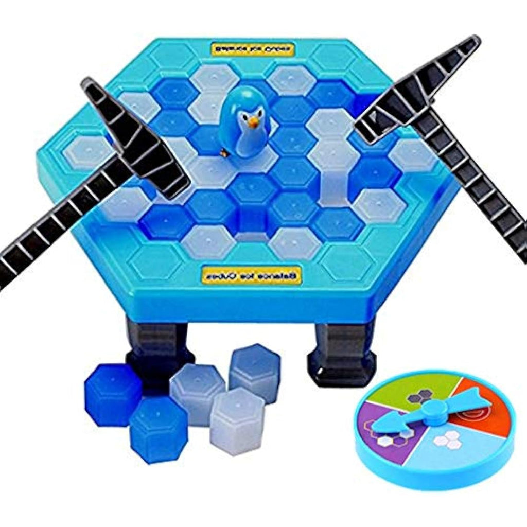 Guilty Gadgets Penguin Ice Pick Trap Board Game - Family Interactive Toy
