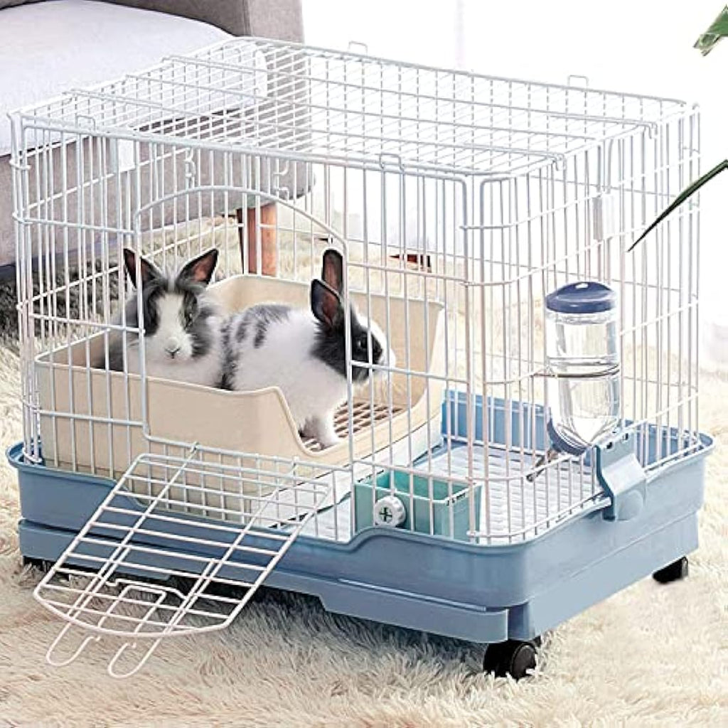 HYLYUN Large Rabbit Litter Tray with Drawer | Plastic Potty Trainer Box