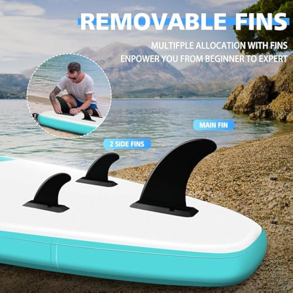 NO. 32 Inflatable Stand Up Paddle Board - 10ft SUP Kit with Accessories