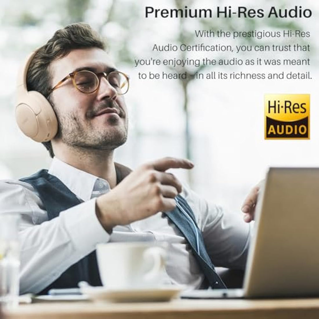 TOZO HT2 Hybrid Active Noise Cancelling Over Ear Wireless Headphones