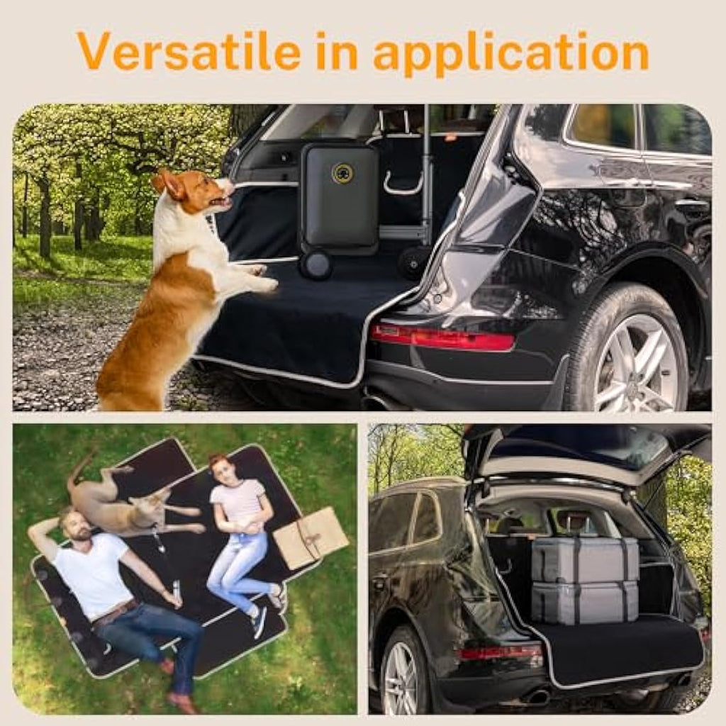 Jolof Store SUV Cargo Liner for Dogs – Waterproof Pet Trunk Cover, Black
