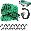 Heavy Duty Truck Cargo Net – Green Weather Resistant PP Mesh