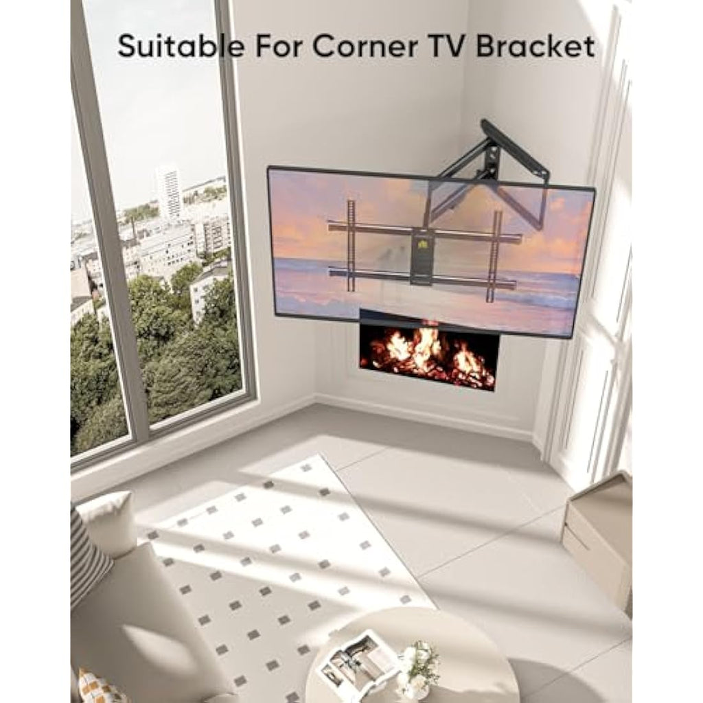 Forging Mount Long Reach TV Wall Bracket | Full Motion Corner Mount 37-75"