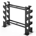 WINNOW Dumbbell Rack – 2-Tier Heavy Duty Steel Weight Storage Holder