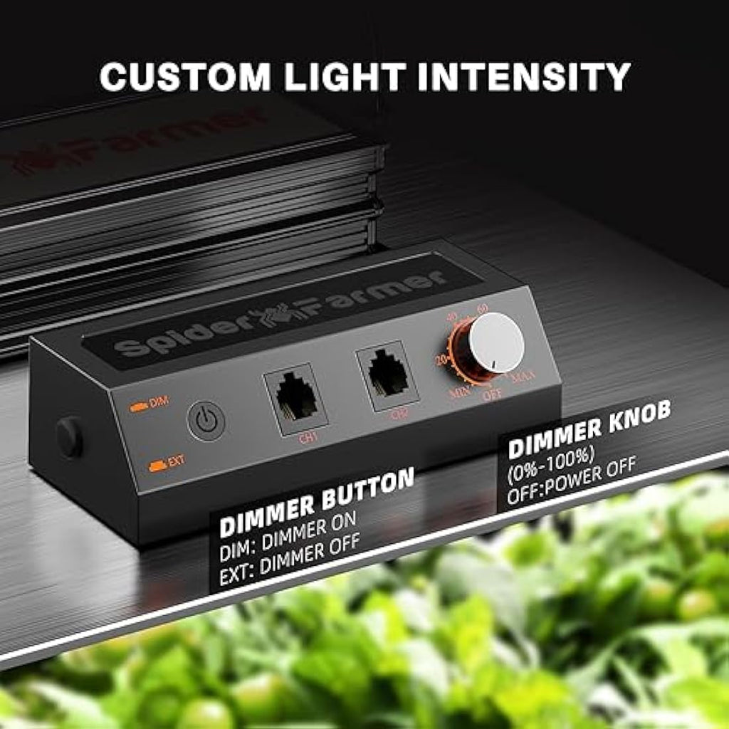 Spider Farmer SF1000 LED Grow Light | Samsung LM301H EVO Full Spectrum