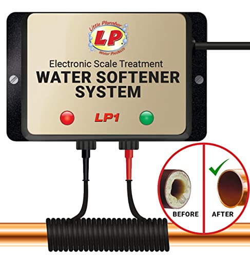 Little Plumber LP1 Electronic Water Softener & Descaler for 1-4 Bedrooms