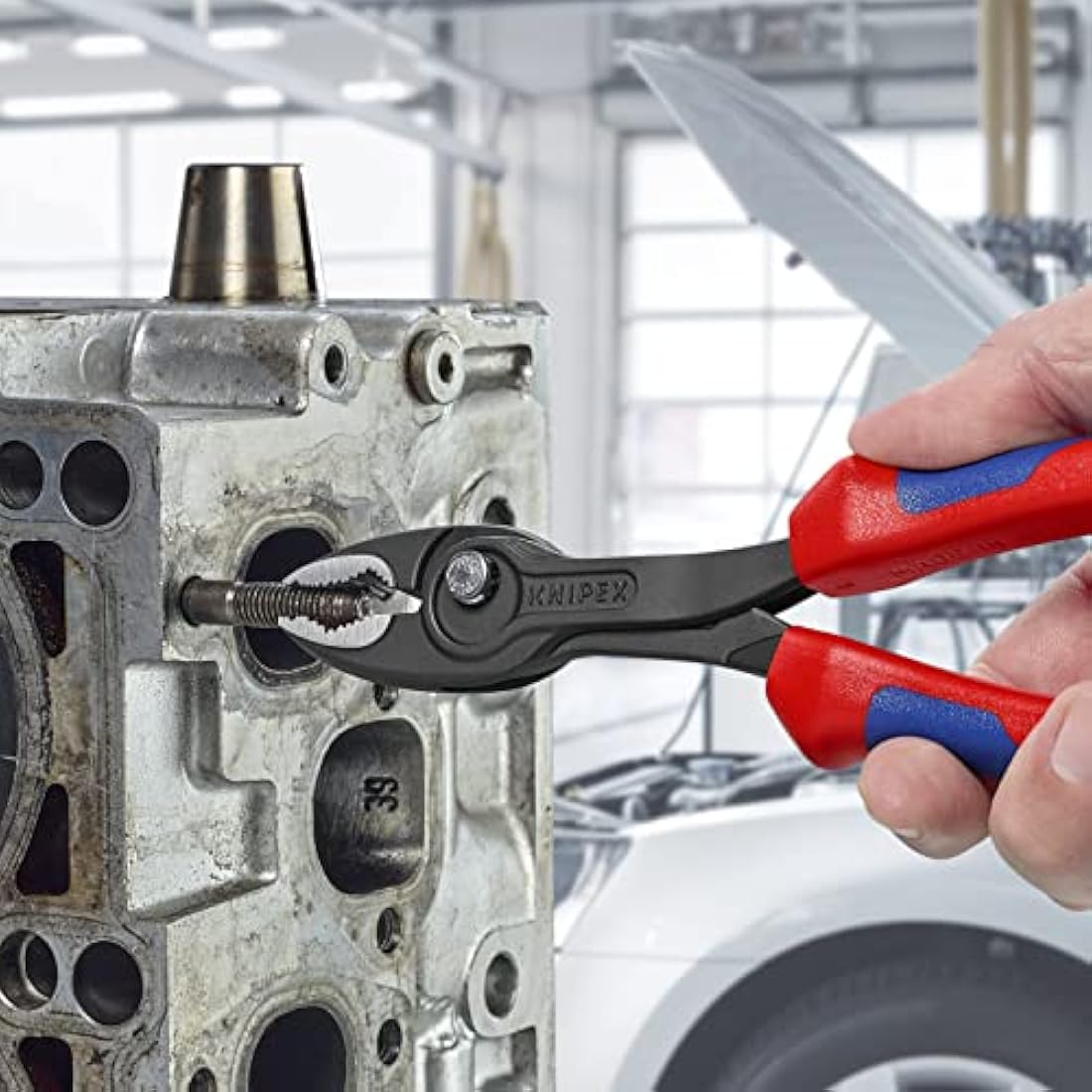 KNIPEX TwinGrip Front and Side Gripping Pliers | Comfort Grip 200mm