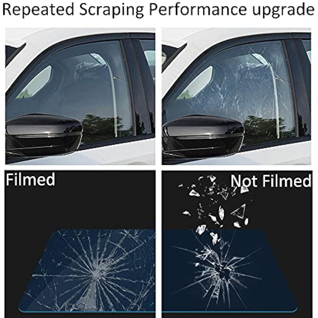 Black Smoke Car Window Tint Film - 25% VLT Heat Rejection