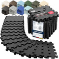 Interlocking EVA Foam Gym Floor Mats | 18 Piece Puzzle Set