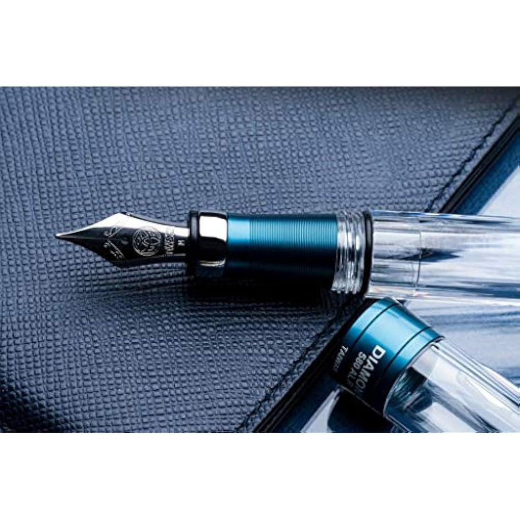 TWSBI Diamond 580ALR Fountain Pen - Prussian Blue Special Edition - M