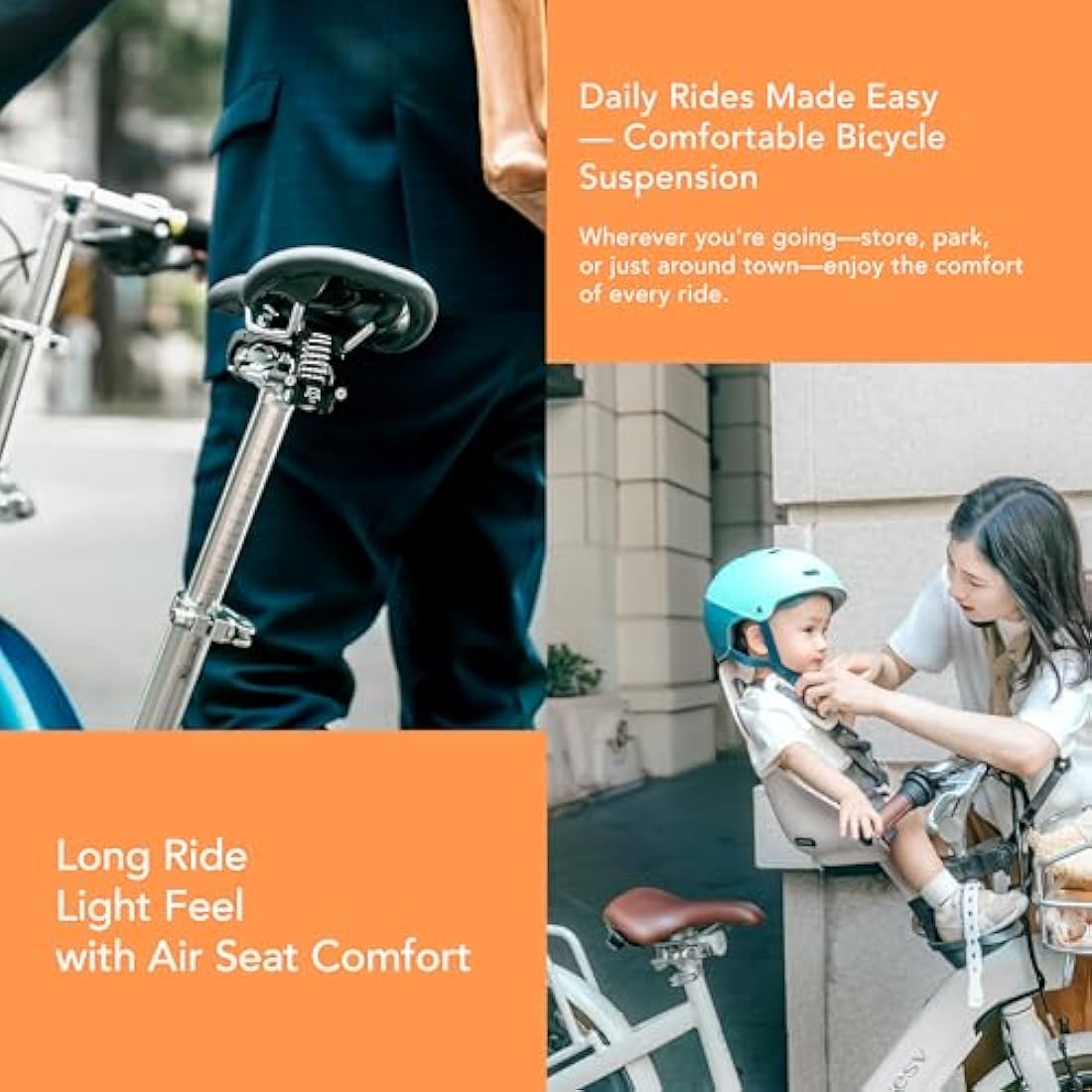 Air Seat 25 Suspension Seatpost | 360° Shock Absorption