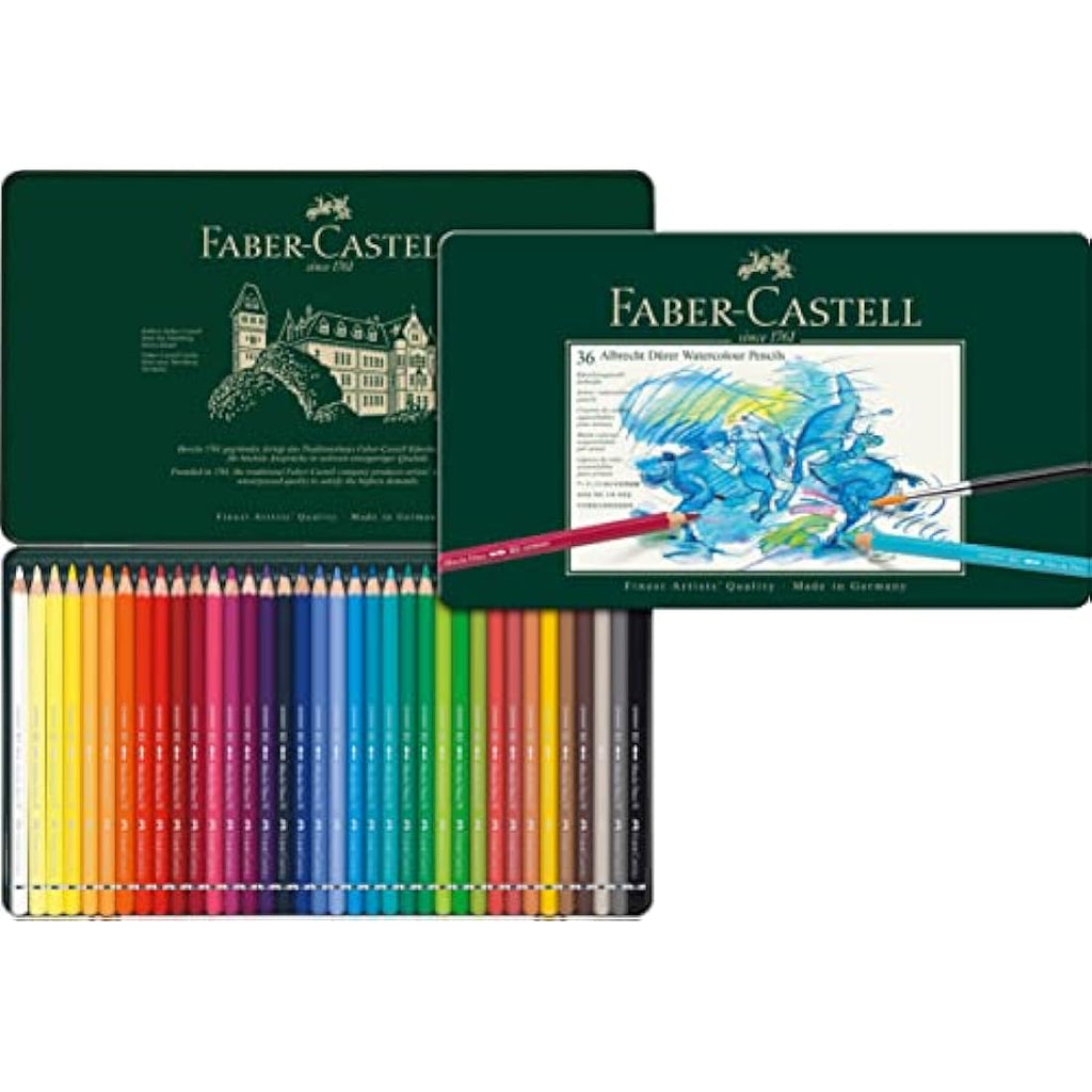 Faber-Castell Albrecht Dürer Watercolour Pencils - Tin of 36