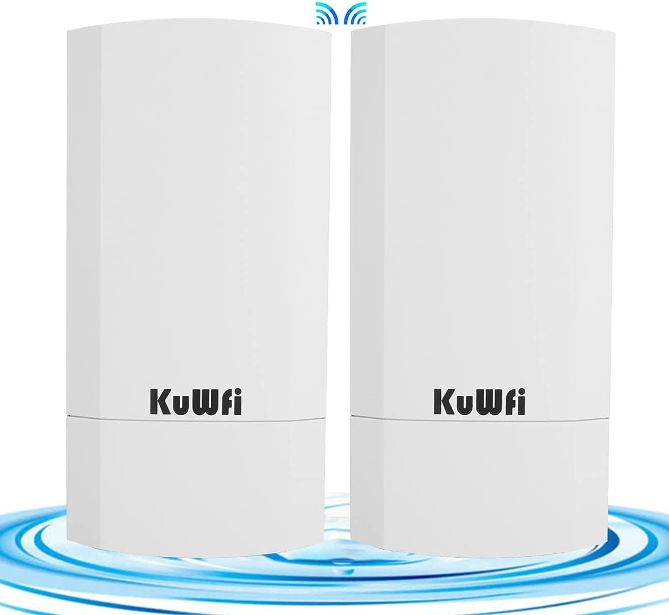 KuWFi 300Mbps Outdoor Wireless Bridge | 1KM Point to Point for Starlink