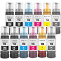 SHUOLEI 114 Ink Bottle 12-Pack for EcoTank ET-8500 ET-8550 Printers