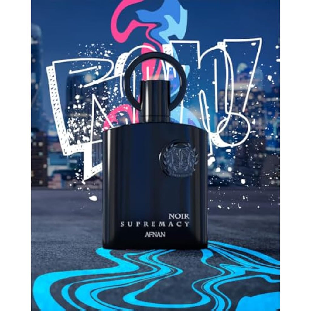 Afnan Supremacy Noir Eau de Parfum - 100 ml Men's Woody Leather Scent