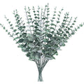 20PCS Artificial Eucalyptus Stems - 15in Faux Greenery